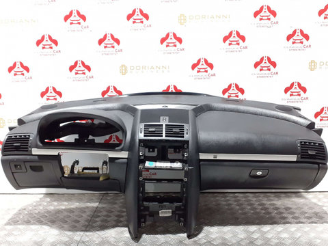Plansa bord+ airbag stanga/sofer+ airbag pasager Peugeot 407 2004 9644559880