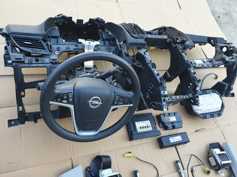 Plansa bord centuri modul kit airbag volan pasager Opel Zafira C VLD26