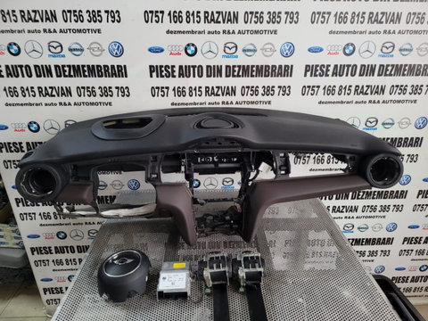 Plansa Bord Kit Airbag Mini Cooper One F54 F55 F56 F57 An 2014-2019 Cu Head Up Display Volan Stanga