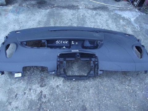 Plansa Bord Renault Scenic 2 2003-2008 airbag volan pasager modul