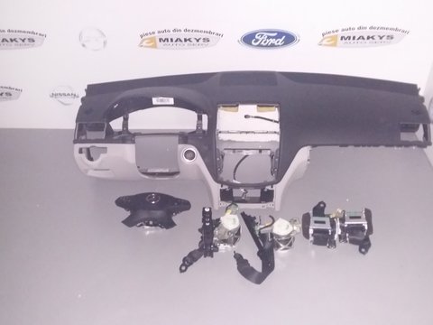 Plansa bord+set airbag-uri Mercedes W204 (gri/negru)