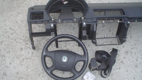 Plansa si kit airbag skoda fabia 2006