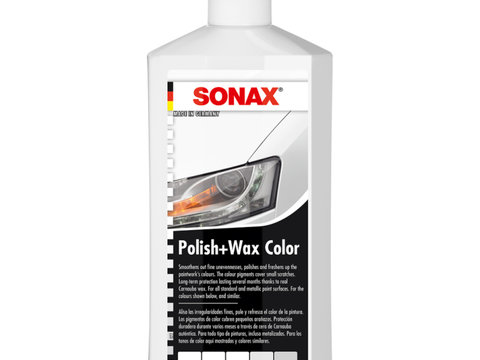 POLISH & CEARA SONAX ALB 500ML