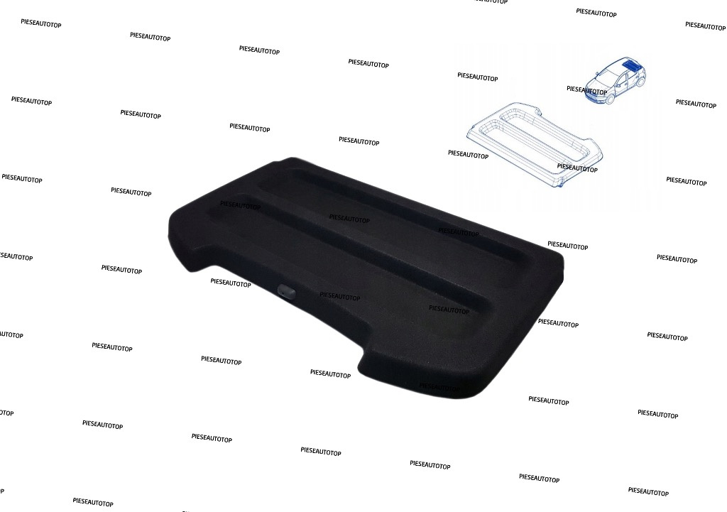 Polita portbagaj Dacia Sandero 2 2020 NOUA 794205491R OE