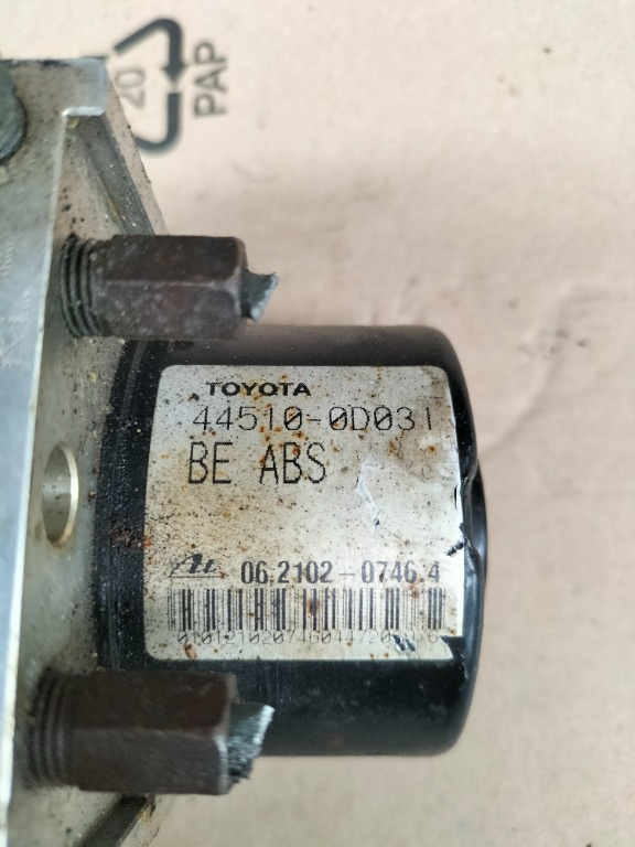Pompă ABS Toyota Yaris, 2006, 1.4 D, cod: 445100D031, 895410D040