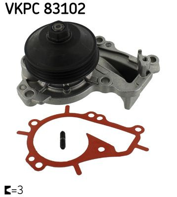 Pompă de apă, răcire motor SKF VKPC 83102