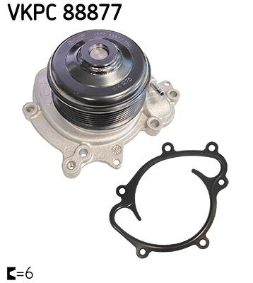 Pompă de apă, răcire motor SKF VKPC 88877