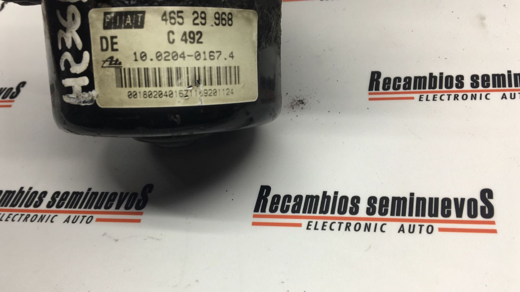 Pompa ABS ATE FIAT FIAT -CUALQUIER MODELO- 10.0949-1601.3 / 10 0949 1601 3 / 10094916013 / 465 29 968 / 46529968 / 10.0204-0167.4 / 10 0204 0167 4 / 1002040167410.0949-1601.3 / 10 0949 1601 3 / 10094916013 / 465 29 968 / 46529968 / 10.0204-0167.4 / 1
