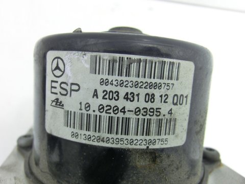 Pompa Abs Cu ESP Mercedes C Class W203 125 KW 170 CP 2001/03-2007/08 Cod A2034310812 \ A2095452532