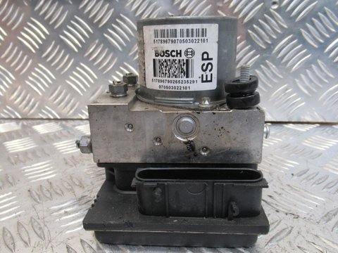 Pompa ABS Fiat Bravo 2 1.9 D Multijet (198) [2007/04-2008/12] 66 KW, 90 Cp Cod 0265235291 \ 51789679