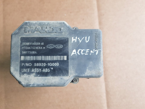 Pompa abs hyundai accent 2008 1,4b,cod piesa 589201G000