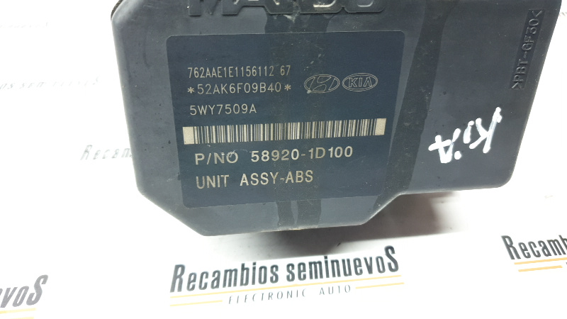 Pompa Abs Kia CARENS, 589201D100, 5WY750