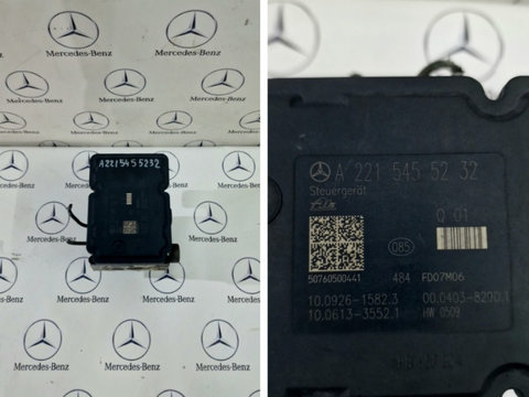 Pompa abs modul a2214310512 mercedes a2215455232 w221 cdi s class 3.0