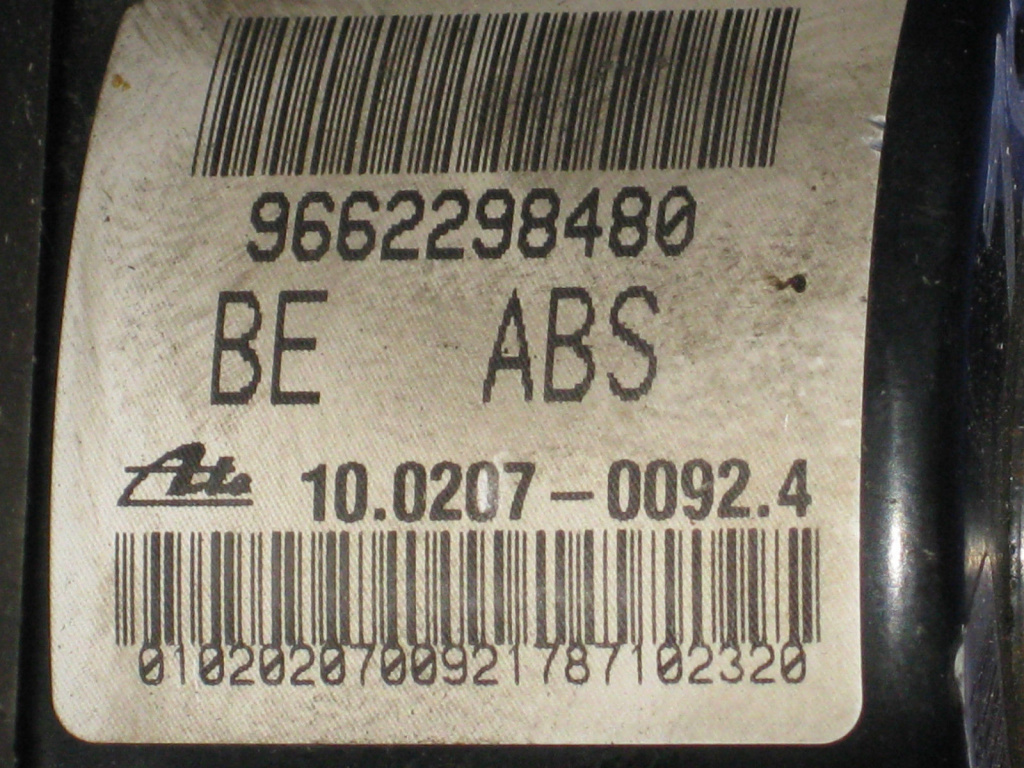 Pompa ABS Peugeot 207 2008/08-2014/12 1.