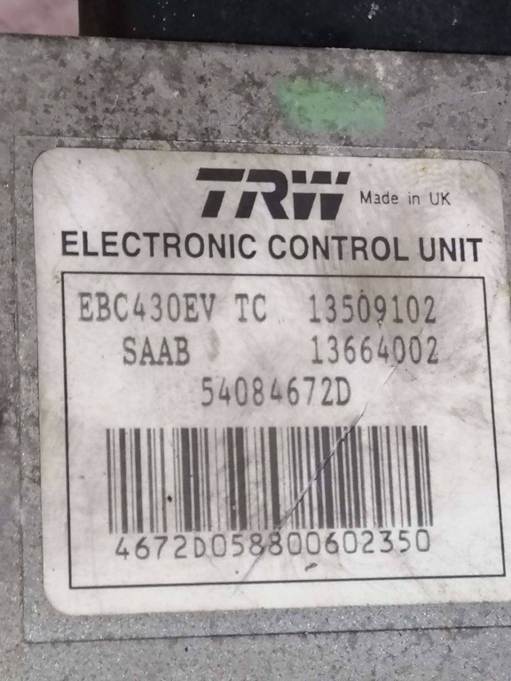 Pompa ABS Saab 9.3 2.0 13664002 2000-2005