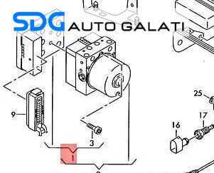 Pompa ABS Seat Leon 1P 2006 - 2013 Cod 1K0614517AJ 1K0907379AN [C4040]