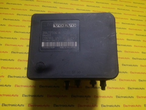 Pompa ABS Volvo V50 S40 30672506A, 4N512c405EB