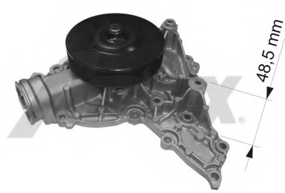 Pompa apa 1864 AIRTEX pentru Mercedes-benz E-class Mercedes-benz Glk-class Mercedes-benz C-class Mercedes-benz Slk Mercedes-benz Cls Mercedes-benz M-class Mercedes-benz Clk Mercedes-benz S-class Mercedes-benz R-class Mercedes-benz Sl Mercedes-benz Cl