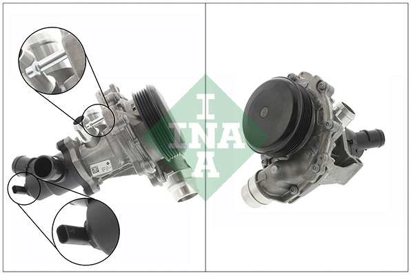 Pompa apa (538 0731 10 538073110 INA) MERCEDES-BENZ A-CLASS|B-CLASS|CLA|GLA-CLASS