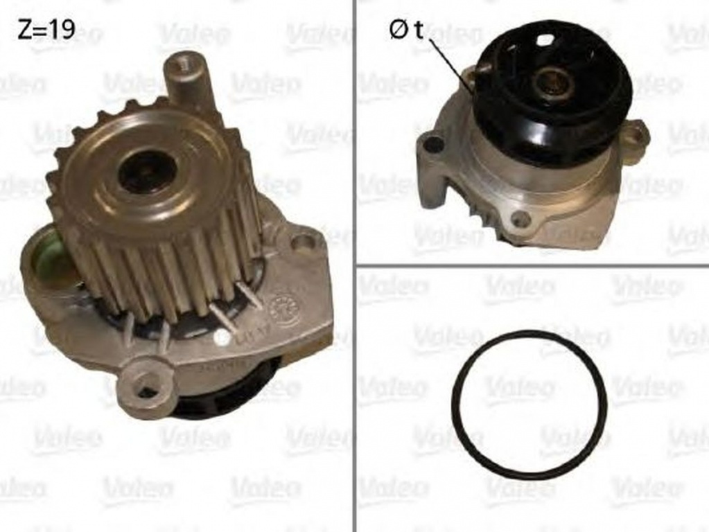Pompa apa AUDI A3 8P1 VALEO 506700 PieseDeTop