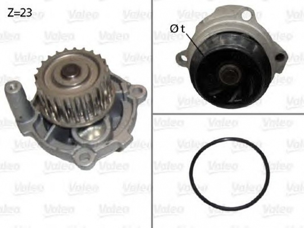 Pompa apa AUDI A3 8P1 VALEO 506790