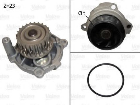 Pompa apa AUDI A4 Avant (8ED, B7) (2004 - 2008) VALEO 506790