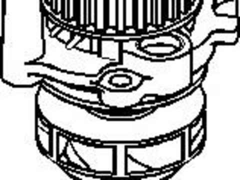 Pompa apa AUDI A4 limuzina (8D2, B5), VW SHARAN (7M8, 7M9, 7M6), AUDI A3 (8L1) - TOPRAN 107 829