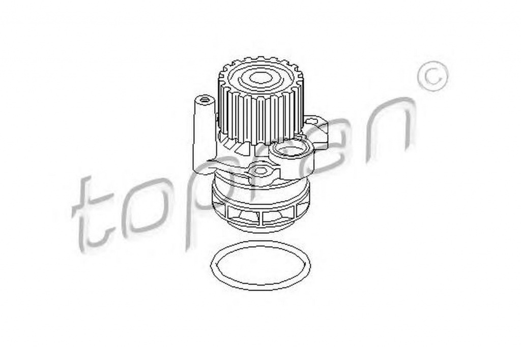 Pompa apa AUDI A5 Sportback 8TA TOPRAN 112945