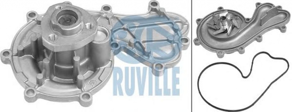 Pompa apa AUDI A6 4G2 C7 4GC RUVILLE 65491