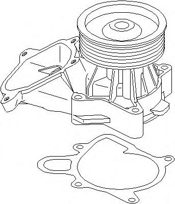 Pompa apa BMW 5 limuzina (E60), BMW 5 Touring (E61), BMW X3 (E83) - TOPRAN 501 440