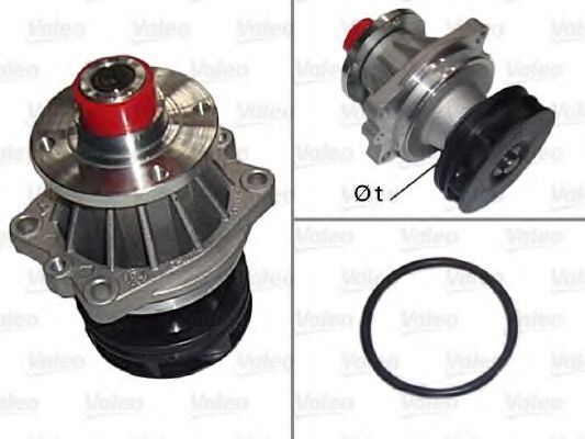 Pompa apa BMW Seria 5 (E60) (2003 - 2010) VALEO 506107