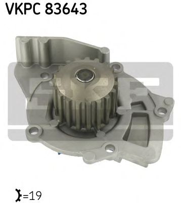 Pompa apa CITROEN/PEUGEOT/FORD/VOLVO C5 01-/ GALAXY 06- ,MONDEO, 07-/ 406 /BOXER 02- / S80 08-, V70 07- - Cod intern: W20034261 - LIVRARE DIN STOC in 24 ore!!!