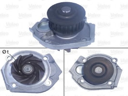 Pompa apa FIAT 500 C (312) (2009 - 2016) VALEO 506967