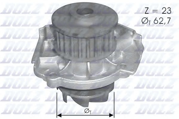 Pompa apa FIAT PANDA Van (169) (2004 - 2016) DOLZ S319