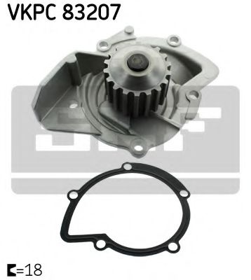 Pompa apa FORD FOCUS III Turnier (2010 - 2016) SKF