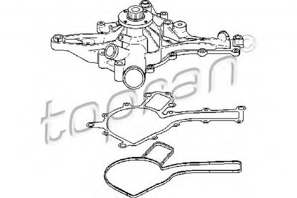 Pompa apa MERCEDES-BENZ E-CLASS T-Model S211 TOPRAN 407880