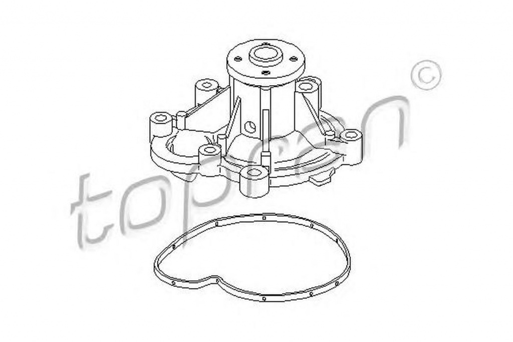 Pompa apa MERCEDES-BENZ E-CLASS T-Model S211 TOPRAN 401179