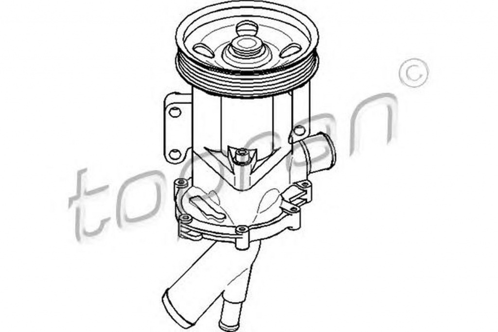 Pompa apa MINI MINI R50 R53 TOPRAN 501074 PieseDeTop