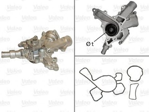 Pompa apa OPEL AGILA/ASTRA/CORSA 1,0-1,2 16V 98- - Cod intern: W20006330 - LIVRARE DIN STOC in 24 ore!!!