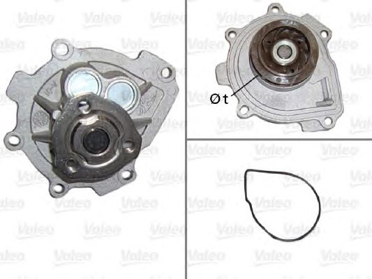 Pompa apa OPEL ASTRA/CORSA/INSIGNIA/VECTRA 1,6-1,8 00- - Cod intern: W20006353 - LIVRARE DIN STOC in 24 ore!!!