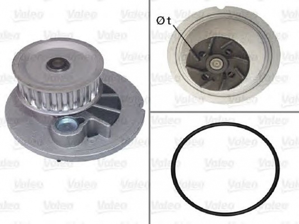 Pompa apa OPEL ASTRA G cupe F07 VALEO 506703