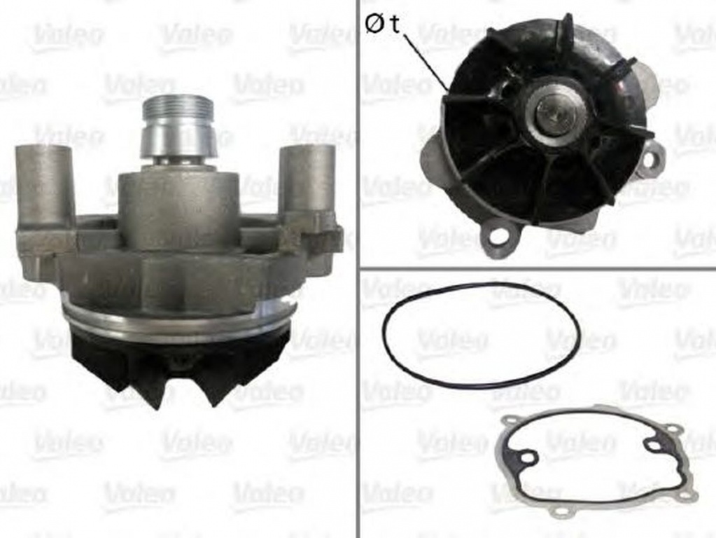 Pompa apa OPEL VIVARO caroserie F7 VALEO 506709