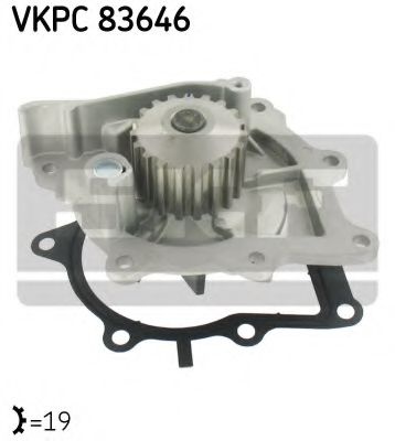 Pompa apa PEUGEOT 4007 (GP) (2007 - 2016) SKF VKPC 83646 piesa NOUA