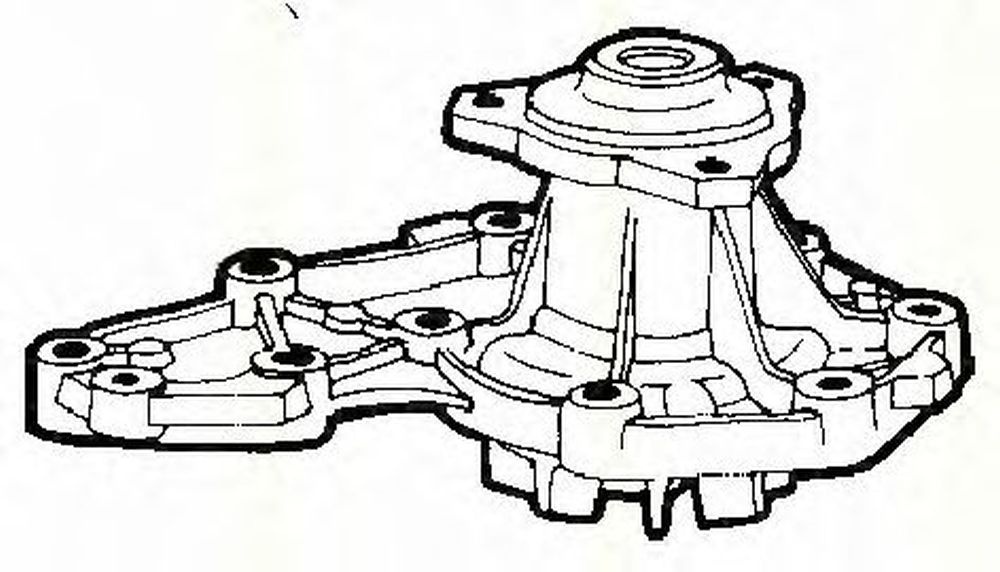 Pompa apa RENAULT 19 II B C53 TRISCAN 860010877