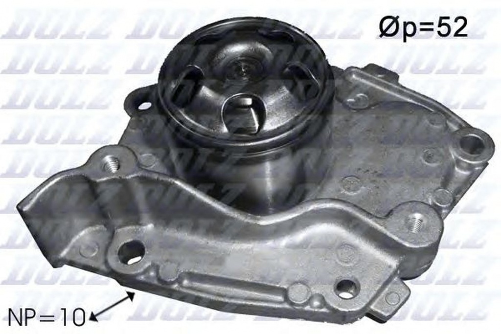 Pompa apa RENAULT GRAND SCÉNIC II JM0 1 DOLZ R234