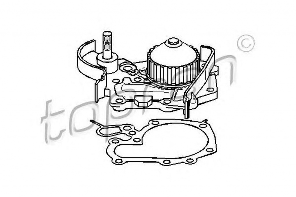 Pompa apa RENAULT SYMBOL I LB0 1 2 TOPRAN 700224 PieseDeTop