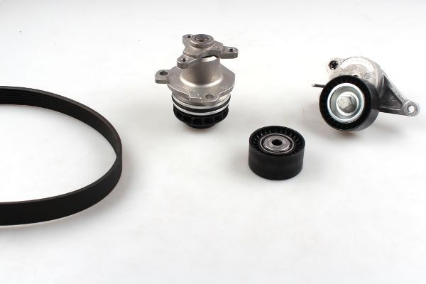 Pompa apa set curea transmisie cu caneluri # Renault Laguna 2005 2006 # PK09640 # HEPU