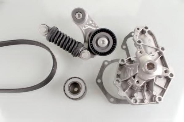 Pompa apa + Set curea transmisie cu caneluri RENAULT LAGUNA I I (B56_, 556_), RENAULT LAGUNA I Estate (K56_), RENAULT MEGANE I (BA0/1_) - GK K980301B