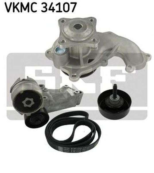Pompa apa + Set Curea transmisie FORD FOCUS DAW DBW SKF VKMC34107