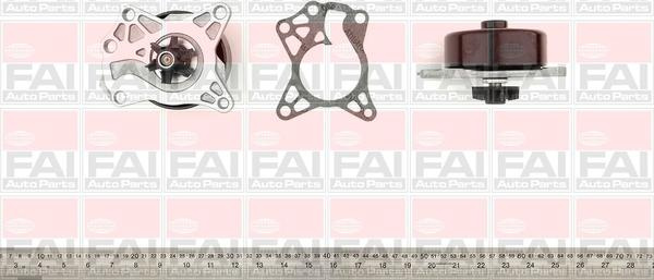 Pompa apa TOYOTA AYGO I (_B1_), Hatchback, 02.2005 - 05.2014 FAI AutoParts WP6443